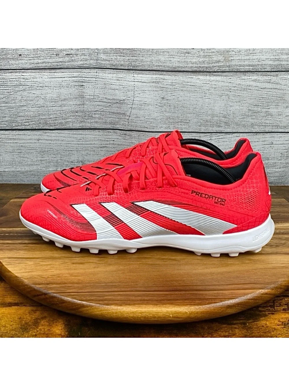 adidas Predator 24 Pro Turf Victory Pack Red Soccer Shoe Cleat ID3764 Men’s 13.5